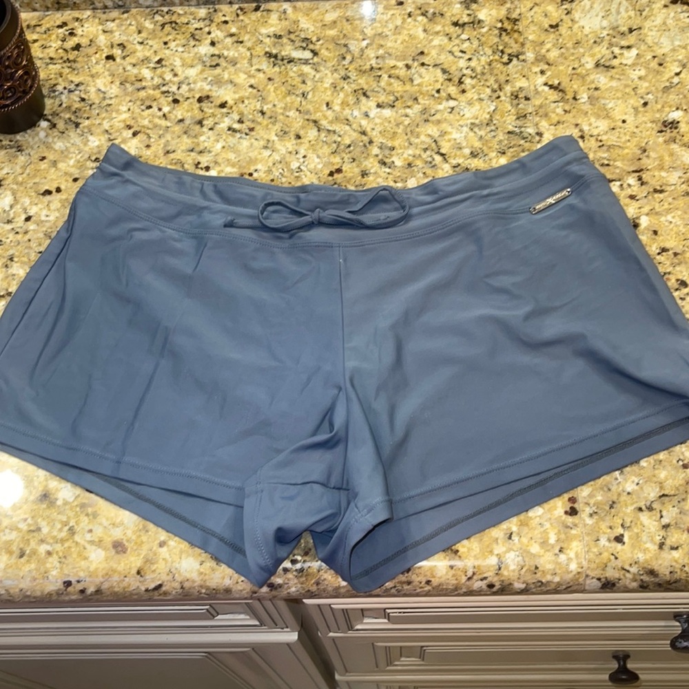 Zeroxposur Womens Swim Shorts - Gray